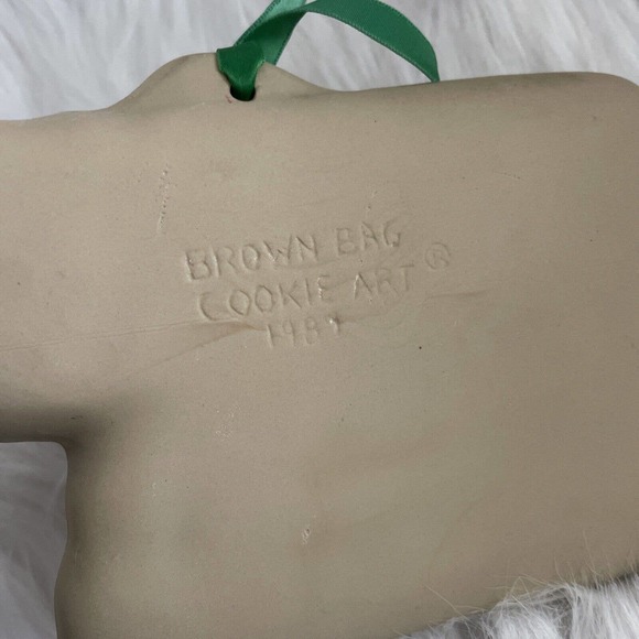 VINTAGE Lot 3 Brown Bag Cookie Art Mold 1985 COW/1997 PIG/1993 ROCKING HORSE - Picture 10 of 11